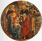 Cosme Tura Adoration of the Magi (from the predella of the Roverella Polyptych) painting